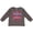 Charcoal Grey, variant on Inktastic Valentine's Day I'm My Daddy's Girl and My Mommy's World Girls Long Sleeve Toddler T-Shirt
