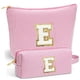 thumbnail image 1 of Set de neceseres de viaje Fohufo Pink Initial E Travel Toiletry, 1 of 6