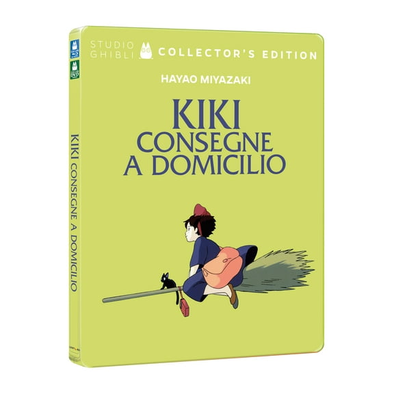 Kiki - Consegne A Domicilio (Steelbook Blu-ray   DVD) (Blu-ray) Minami Takayama Hayao Miyazaki