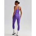 thumbnail image 3 of PISONIC Womens Workout Sets Two Piece Y Back Tank Top Matching High Waist Leggings Sets Gym Work Out Clothes, 3 of 8