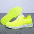 thumbnail image 5 of Men's Spring And Summer Fashion Breathable Solid Color Casual Shoes Comfortable And Light On Shoes 7.5 Light Green, 5 of 8