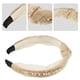 thumbnail image 3 of Diadema Anudada para Mujer Unique Bargains Beige 14x5,6 cm, 3 of 7