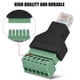 thumbnail image 4 of Ethernet Rj12 6P6C Macho A Conector Adaptador De Terminales De Tornillo De 6 Pines 1 Uds Speravity EL009847-00, 4 of 6