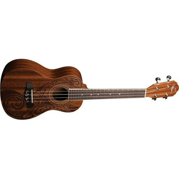 Oscar Schmidt OU2TAT-A Concert Ukulele. Natural Mahogany Maori