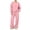 Pink #093, variant on Women's 2 Piece Lounge Set Crewneck Sweatshirt and Wide Leg Pants Relaxed Casual Fall Fleece Travel Matching Set