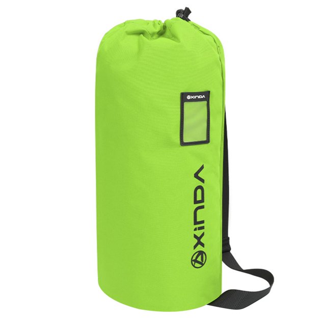 Bolsa de cuerda de escalada con cierre de cordón, accesorios de jardinería, gran capacidad, cubo de trabajo impermeable, práctica bolsa de arborista. 25 litros