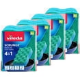 thumbnail image 1 of Vileda Éponge à Récurer Multi-Usage Non Abrasive (Lot de 16) Nettoie, Reste Frais Plus Longtemps Durable et Longue Durée Lavable au Lave-Vaisselle, 1 of 5