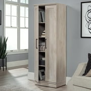 Sauder HomePlus 2-Door Storage Cabinet, Chalked Chestnut Finish