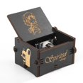 thumbnail image 4 of Adornos Retro para el hogar, caja de música con manivela de madera, decoración para niños, regalos, 4 of 6