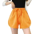 thumbnail image 1 of Pantalones Casuales Cortos Elásticos Con Cordón Para Mujer, 1 of 8