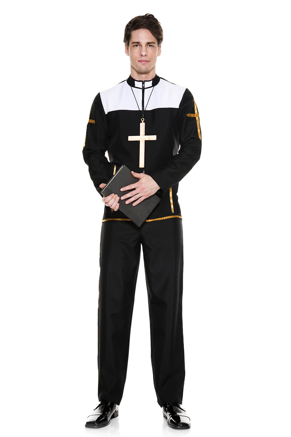 Priest Costume Halloween - Preacher T Shirt by Noirty