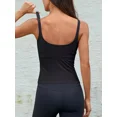 thumbnail image 2 of ANFERRY Women Fitted Workout Tank Tops with Built in Bra Ribbed Seamless U Back Basic Gym Camisoles, 2 of 7