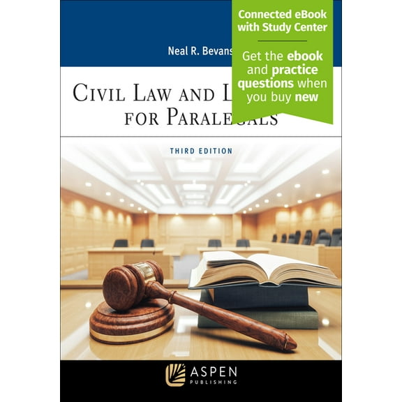 Aspen Paralegal Civil Law and Litigation for Paralegals: [Connected eBook with Study Center], (Paperback)