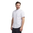thumbnail image 2 of Chaps Men's & Big Men's Seacoast Wash Oxford Shirt with Short Sleeves, Sizes S-2XL, 2 of 3