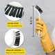 thumbnail image 5 of Juego de 6 cepillos limpiadores de lechada – Cepillos de limpieza de detalles y fregado de cerdas rígidas para uso doméstico en bañera, ducha, cocina, pisos de azulejos, ranuras para fregadero, rieles, 5 of 5