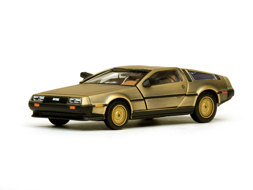 DeLorean DMC 12 Coupe Gold 1/43 Diecast Model Car by Vitesse