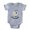 Heather Grey, variant on CafePress - Bunny Hugger - Cute Infant Baby Football Bodysuit