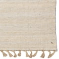 thumbnail image 5 of Contemporary Home Living 1.75' x 2.75' Reversible Handwoven Solid Area Throw Rug - Brown and Cream, 5 of 8