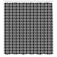 thumbnail image 3 of Ambesonne Pinwheel Shower Curtain, Black and White Tile, 69"Wx84"L, Black and White, 3 of 3