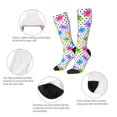 thumbnail image 3 of Fuzoiu Bear And Polka Dot Print Adult Stockings,Crew Socks,Unisex Fashion Socks, Casual Sports Socks,Comfortable Crew Socks for Everyday Wear and Sports, 3 of 6