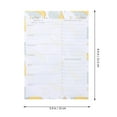 thumbnail image 6 of WRITWAA Multi-colored Fridge Notepad for Office and Home Use, Scheduling and Reminder Pad, 1 Piece, 6 of 8