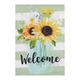 thumbnail image 1 of Evergreen (Meadow Creek)Sunflower Welcome, House Burlap, 1 of 1