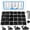 Black-Hex Socket Button Head, variant on 720Pcs Machine Screw Assortment Kit, #10-24#8-32#6-32#4-40 Phillips Pan Head Assorted Nuts Bolts and Flat Washers Kit, Stainless Steel Screws Hardware Assortment with Case