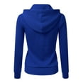 thumbnail image 3 of Doublju Women's Lightweight Pocket Zip-Up Hoodie Jacket for Women with Plus Size, 3 of 4
