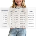 thumbnail image 4 of Sakuulaan Girls Long Sleeve Tops,Ribbed Knit Ruffle Neck Lace Button Fall Winter School Casual Shirt, 4 of 6