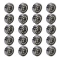 thumbnail image 1 of Othmro 20 Pcs Roulements à Billes 605ZZ Double Couvercle en Fer Galvanisé Acier à Haute Teneur en Carbone Guide Roulement pour Scooters Planche à Roulettes Gouvernail Arbre Élévateur Robotique 0.2x0.55x0.2 Pouces, 1 of 4