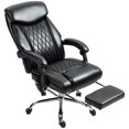 thumbnail image 1 of HOMCOM 6 Point Massage Office Chair with Remote, Ergonomic Reclining Computer Desk Chair with Footrest, Side Pocket, Black, 1 of 7