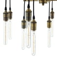 thumbnail image 3 of Resolve Antique Brass Ceiling Light Pendant Chandelier (3274), 3 of 5