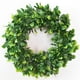 thumbnail image 4 of Xihbxyly Oferta Prime Corona Artificial 16 Pulgadas con Hojas Verdes Falsas para Decoración de Puertas, Paredes y Ventanas, 4 of 7