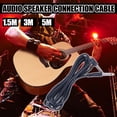 thumbnail image 2 of Plastic Audio Cable with Low Signal Loss, Noise Reduction for Guitars and Audio Equipment in Stage and Practice Scenarios, 2 of 8