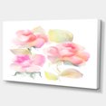 thumbnail image 2 of Beautiful Pink Rose Flowers - Large Animal Canvas Art Print, 2 of 4