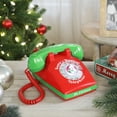 thumbnail image 3 of Mr. Christmas 8 in. Santa's Magical Telephone, 3 of 5