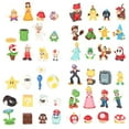 thumbnail image 2 of Figurines Modèle PVC 1,8 Pouces Jouets Figurine pour Garçons et Filles Cadeaux de Noël 48 Pcs Famille Frères Figurines Jouets, 2 of 9