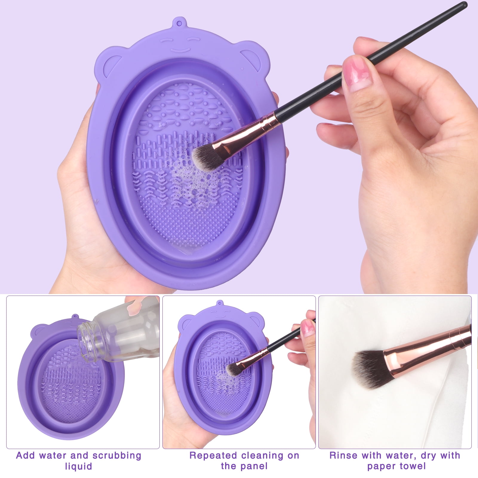 Makeup Brush Cleaning Mat (45736) Other make-up tools – Make-Up