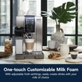 thumbnail image 4 of De'Longhi Dinamica Plus M&aacute;quina de expreso totalmente autom&aacute;tica conectada, titanio De'Longhi NA, 4 of 5