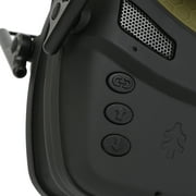 Swiss Tech Electronic Hearing Protection Earmuffs with Bluetooth, Rechargeable, NRR 25dB, Tonen