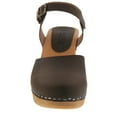 thumbnail image 5 of BJORK MARGARETA Swedish Wood Clog Sandals in Oiled Leather, 5 of 11
