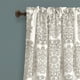 thumbnail image 2 of Paneles de cortina de ventana de Oscurecimiento gris Lush Decor Medallion Set 52X95 + 2, 2 of 2