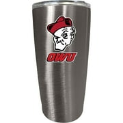 Ohio Wesleyan University 16 oz Insulated Stainless Steel Tumbler colorless