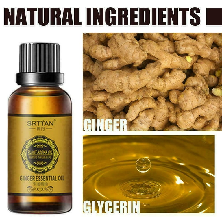 EUBUY Ginger Essential Oil Skin Care Essential Oil Moisturizing