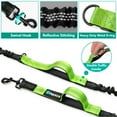 thumbnail image 5 of PetAmi Heavy Duty Hands Free Dog Leash, Adjustable Waist Belt for Large Dog Walking Up to 125 lbs, Bungee Leash for Pet Running, Hiking, Reflective Safety for Jogging, Biking, Grey Handle, 5 of 8