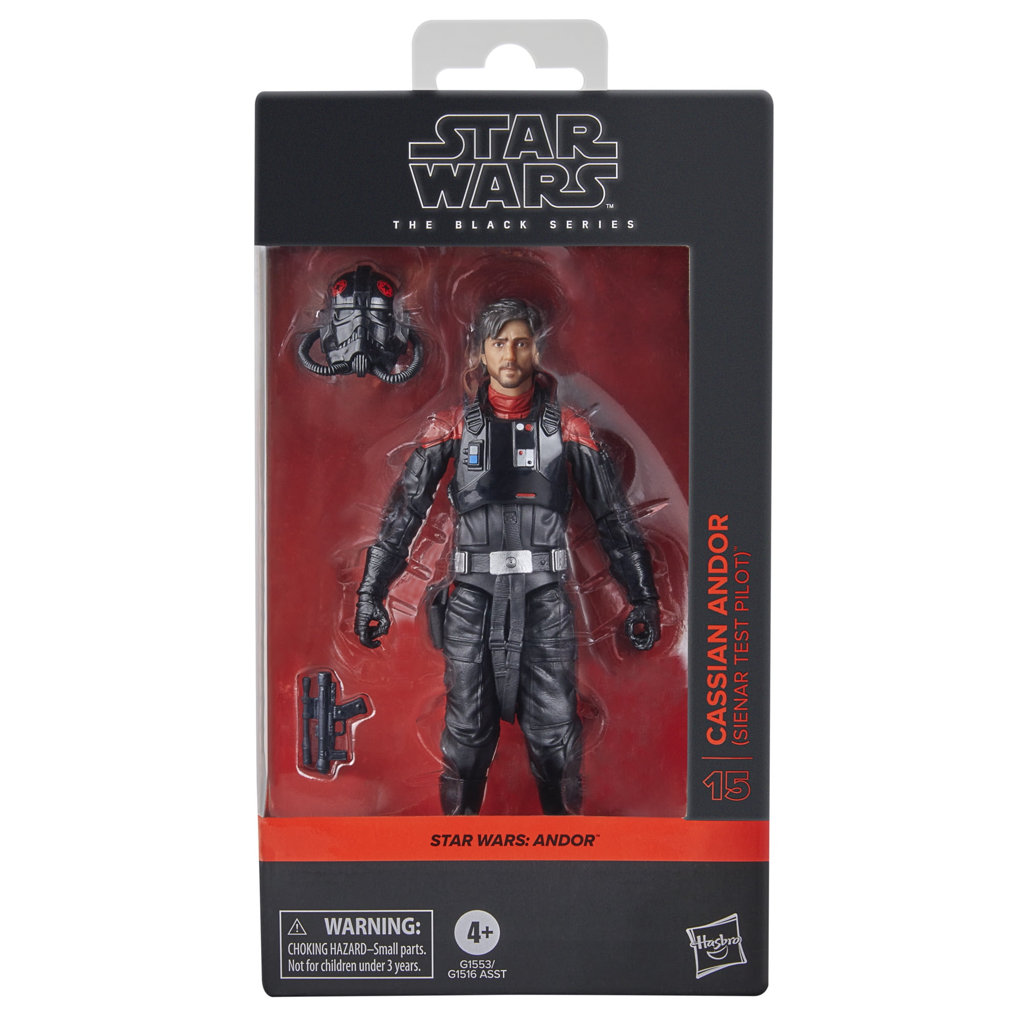Star Wars The Black Series Cassian Andor (Sienar Test Pilot), Star Wars: Andor Action Figure (6”)