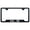 Rugged Black, variant on Acura ILX Laser Etched Logo Cut-Out License Plate Frame (Black)