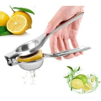 lemon squeezer lemon juicer lime squeezer citrus juicer citrus squeezer orange juicer squeezer stainless steel juicer hand press, ordinary, Silver