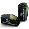 thumbnail image 3 of WOD Nation Wrist Wraps - Secure Hook & Loop Closure Gym Wraps - Stabilizing Wrist Support for Weight Lifting - For Powerlifting & Strength Training - 18 in, Green Camo, 3 of 6