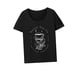 thumbnail image 5 of Camiseta de Verano para Mujer, Camiseta Transpirable con Cuello Redondo para Actividades Al Aire Libre Negro, 5 of 7